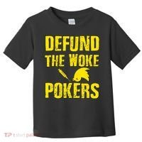 Defund Woke Pokers Toddler T-Shirt thumb 0