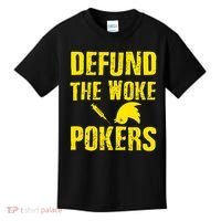 Defund Woke Pokers Kids T-Shirt thumb 0