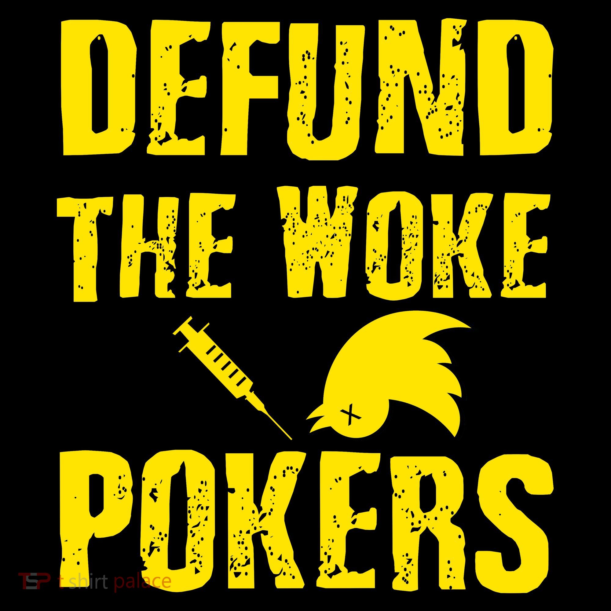Defund Woke Pokers Kids T-Shirt