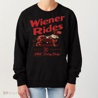 Dachshund Wiener Rides Only 25 Cents Free Today Only Women's Sweatshirt thumb 0