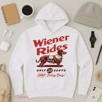 Dachshund Wiener Rides Only 25 Cents Free Today Only Hoodie thumb 3