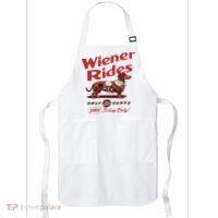 Dachshund Wiener Rides Only 25 Cents Free Today Only Apron thumb 0
