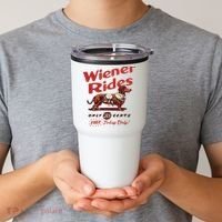 Dachshund Wiener Rides Only 25 Cents Free Today Only Tumbler thumb 2