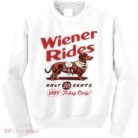 Dachshund Wiener Rides Only 25 Cents Free Today Only Kids Sweatshirt thumb 0