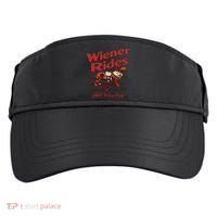 Dachshund Wiener Rides Only 25 Cents Free Today Only Adult Drive Performance Visor thumb 0
