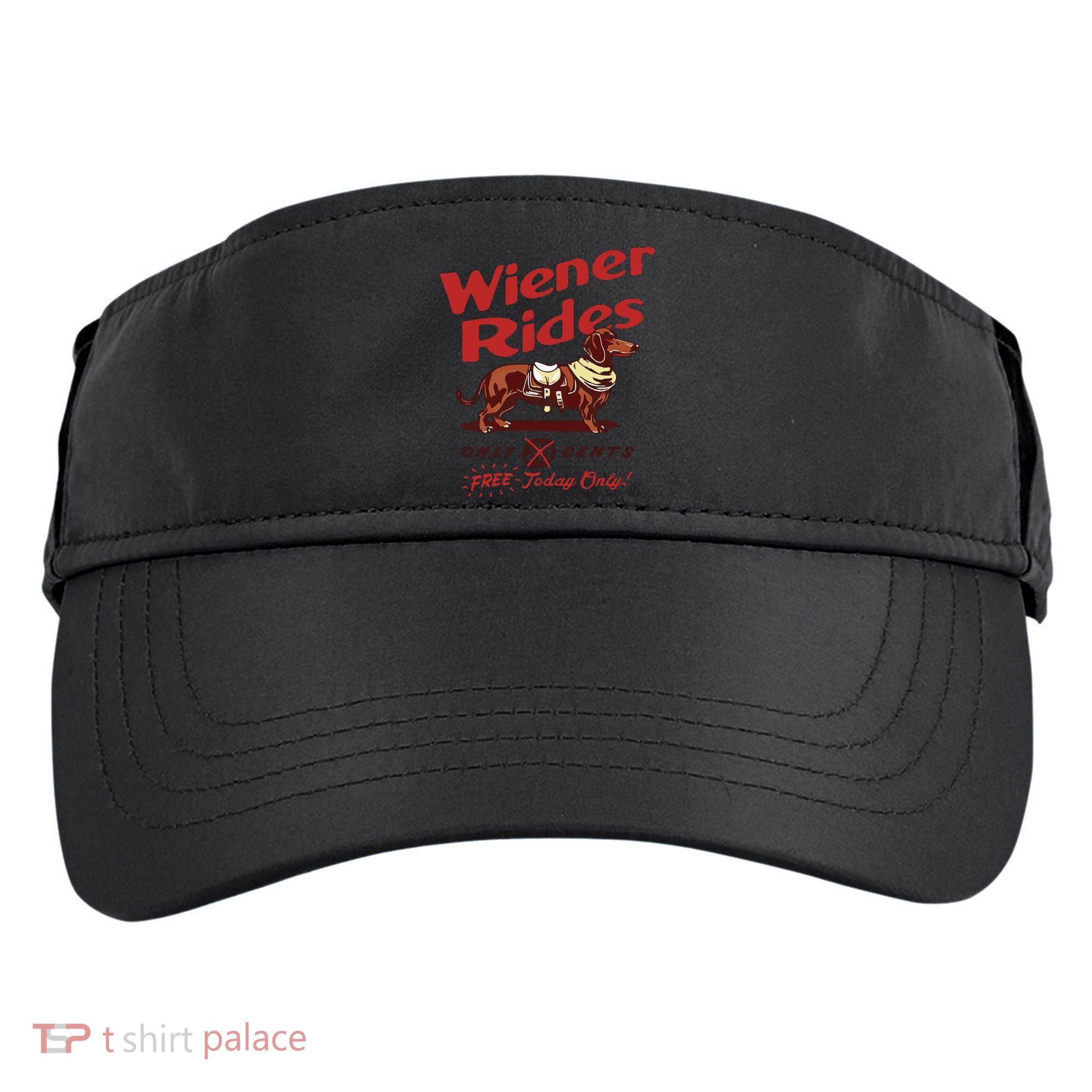 Dachshund Wiener Rides Only 25 Cents Free Today Only Adult Drive Performance Visor