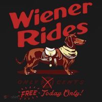 Dachshund Wiener Rides Only 25 Cents Free Today Only Pom Pom 12in Knit Beanie thumb 2