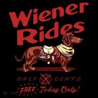 Dachshund Wiener Rides Only 25 Cents Free Today Only Kids Colorblock Raglan Jersey thumb 2