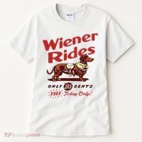 Dachshund Wiener Rides Only 25 Cents Free Today Only Tall T-Shirt thumb 0