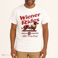 Dachshund Wiener Rides Only 25 Cents Free Today Only Tall T-Shirt thumb 2