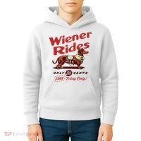 Dachshund Wiener Rides Only 25 Cents Free Today Only Kids Hoodie thumb 4