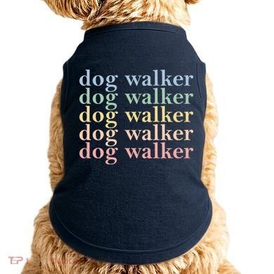 Dog Walker Retro Doggie Tank