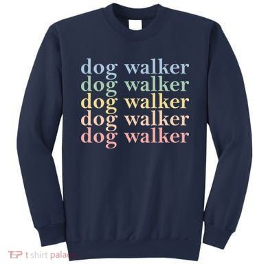 Dog Walker Retro Sweatshirt