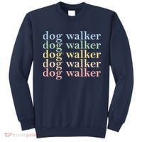 Dog Walker Retro Sweatshirt thumb 0