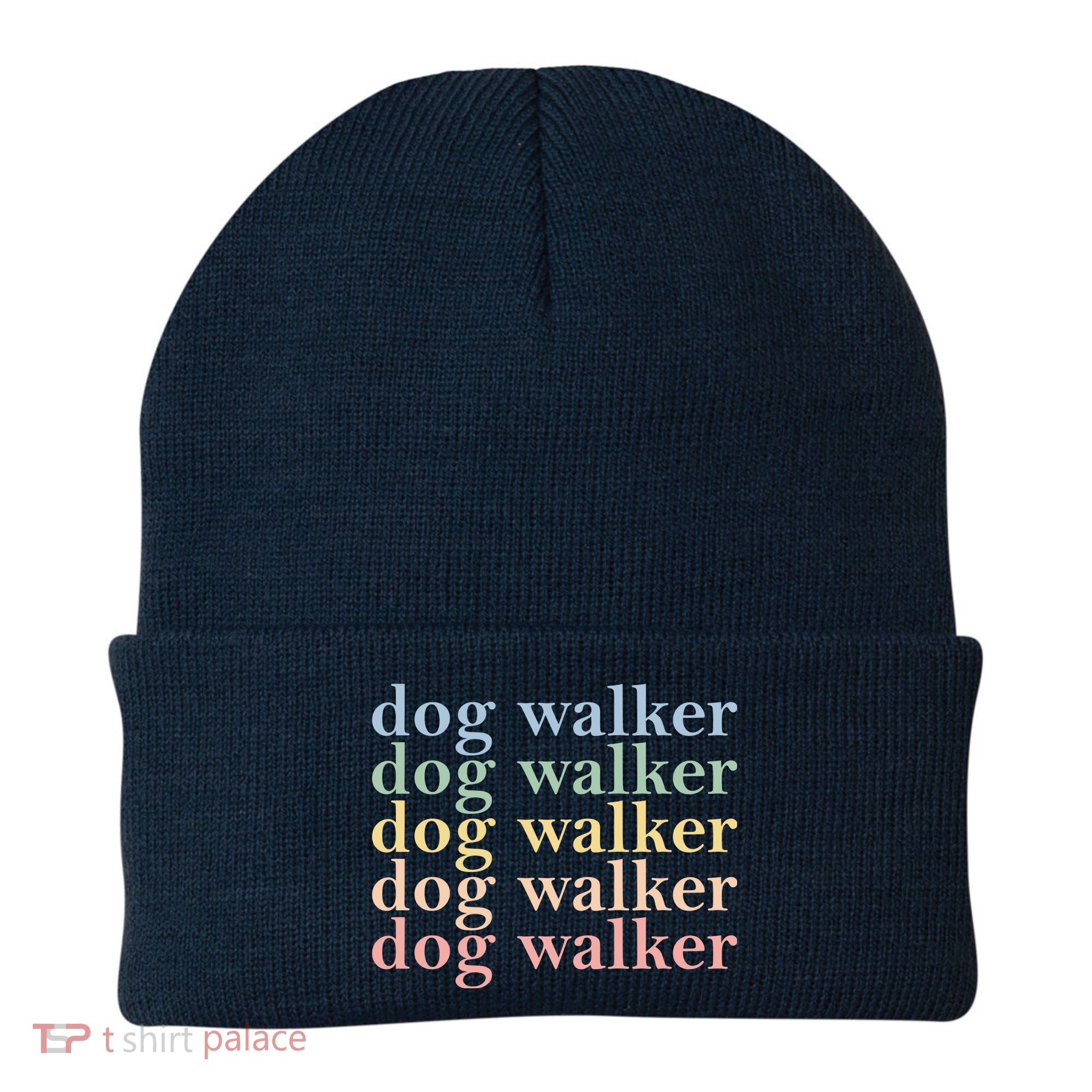 Dog Walker Retro Beanie