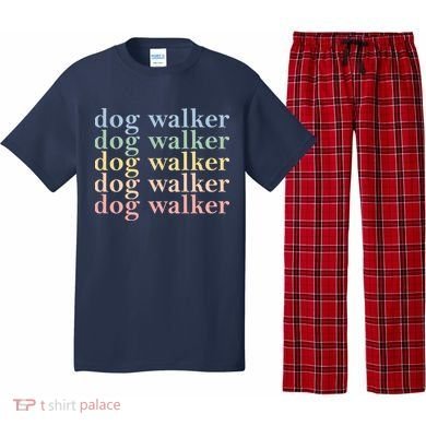Dog Walker Retro Pajama Set