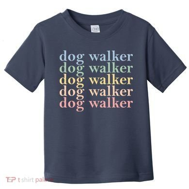 Dog Walker Retro Toddler T-Shirt