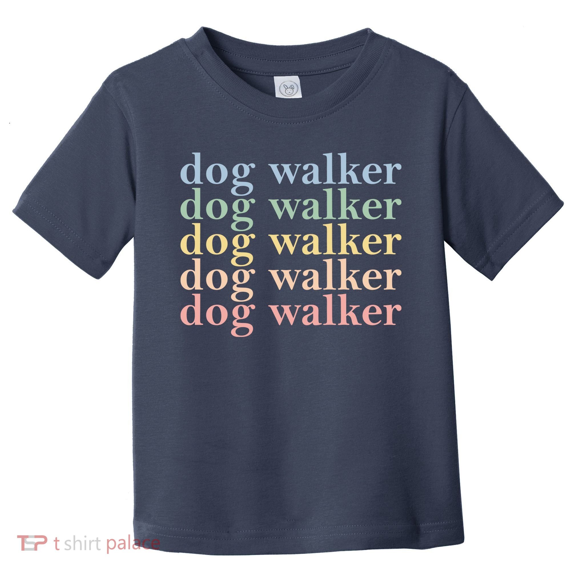 Dog Walker Retro Toddler T-Shirt