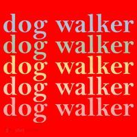 Dog Walker Retro Santa Hat thumb 1