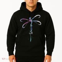 Dragonfly Warrior Semicolon Suicide Prevention Awareness Hoodie thumb 2