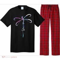 Dragonfly Warrior Semicolon Suicide Prevention Awareness Pajama Set thumb 0