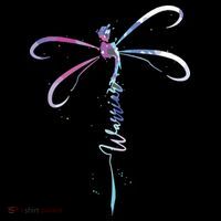 Dragonfly Warrior Semicolon Suicide Prevention Awareness Visor thumb 3