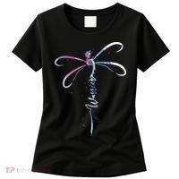 Dragonfly Warrior Semicolon Suicide Prevention Awareness Women's T-Shirt thumb 0