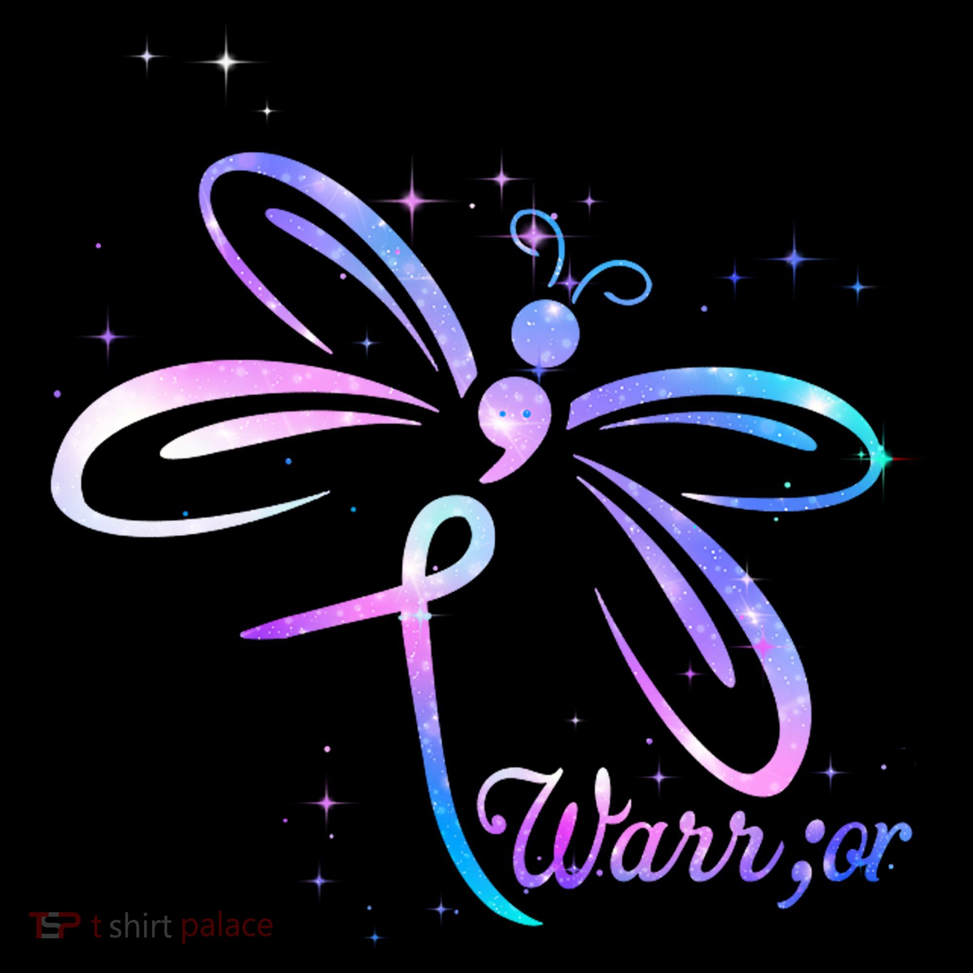 Dragonfly Warrior Suicide Prevention Awareness Doggie Tank