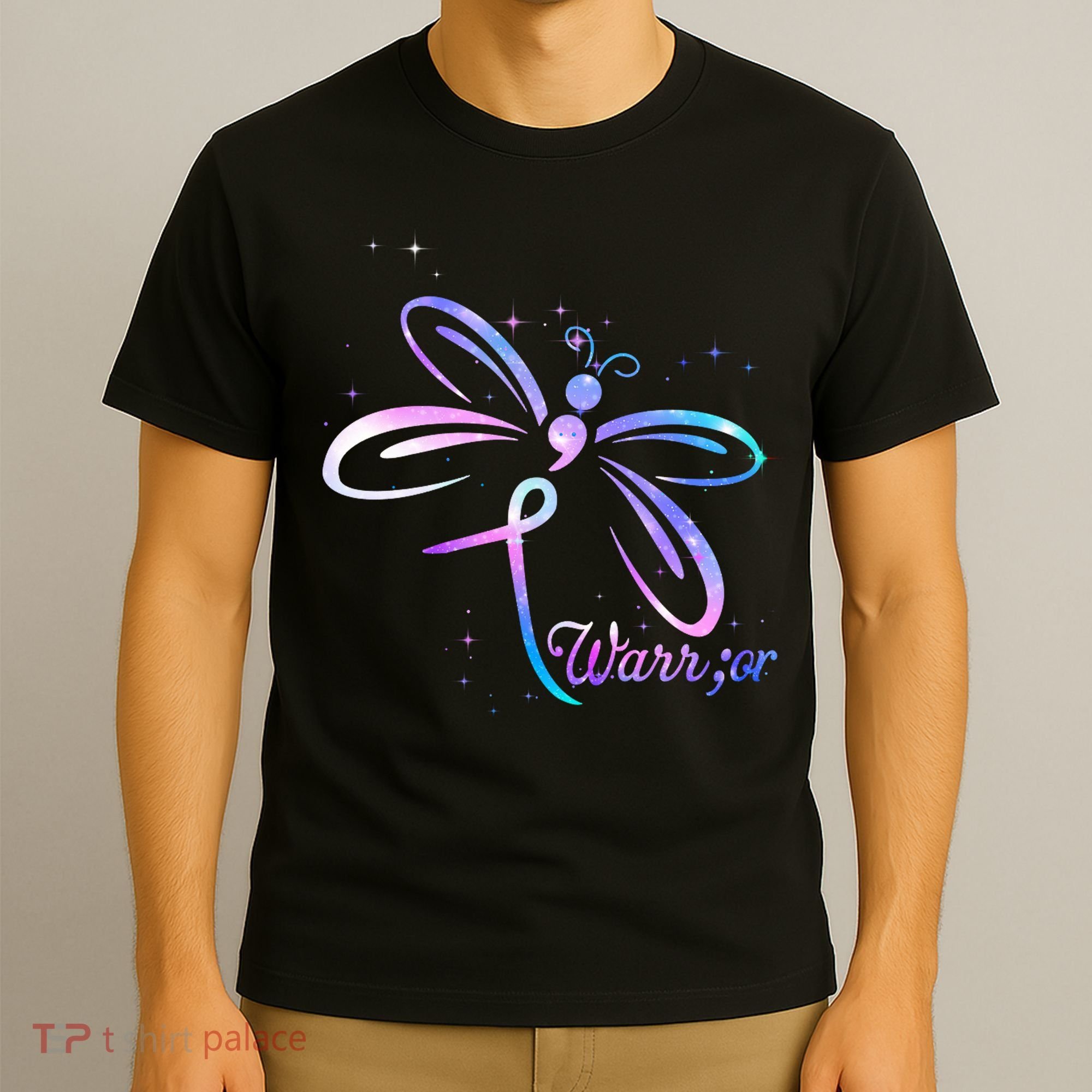 Dragonfly Warrior Suicide Prevention Awareness T-Shirt