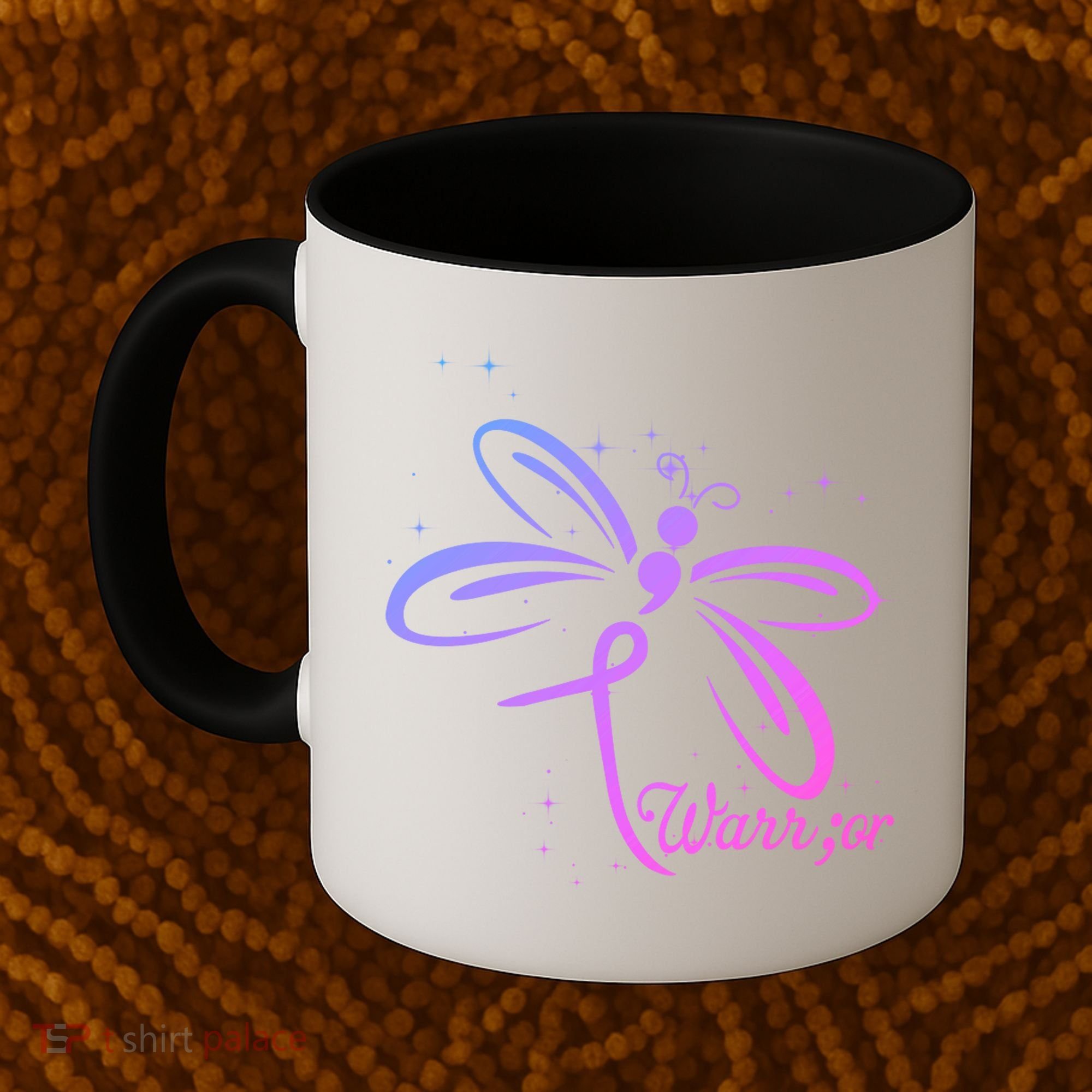 Dragonfly Warrior Suicide Prevention Awareness Coffee Mug