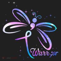 Dragonfly Warrior Suicide Prevention Awareness Beanie thumb 2