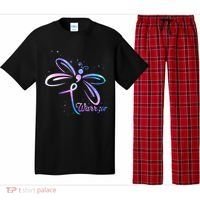 Dragonfly Warrior Suicide Prevention Awareness Pajama Set thumb 0