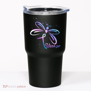 Dragonfly Warrior Suicide Prevention Awareness Tumbler