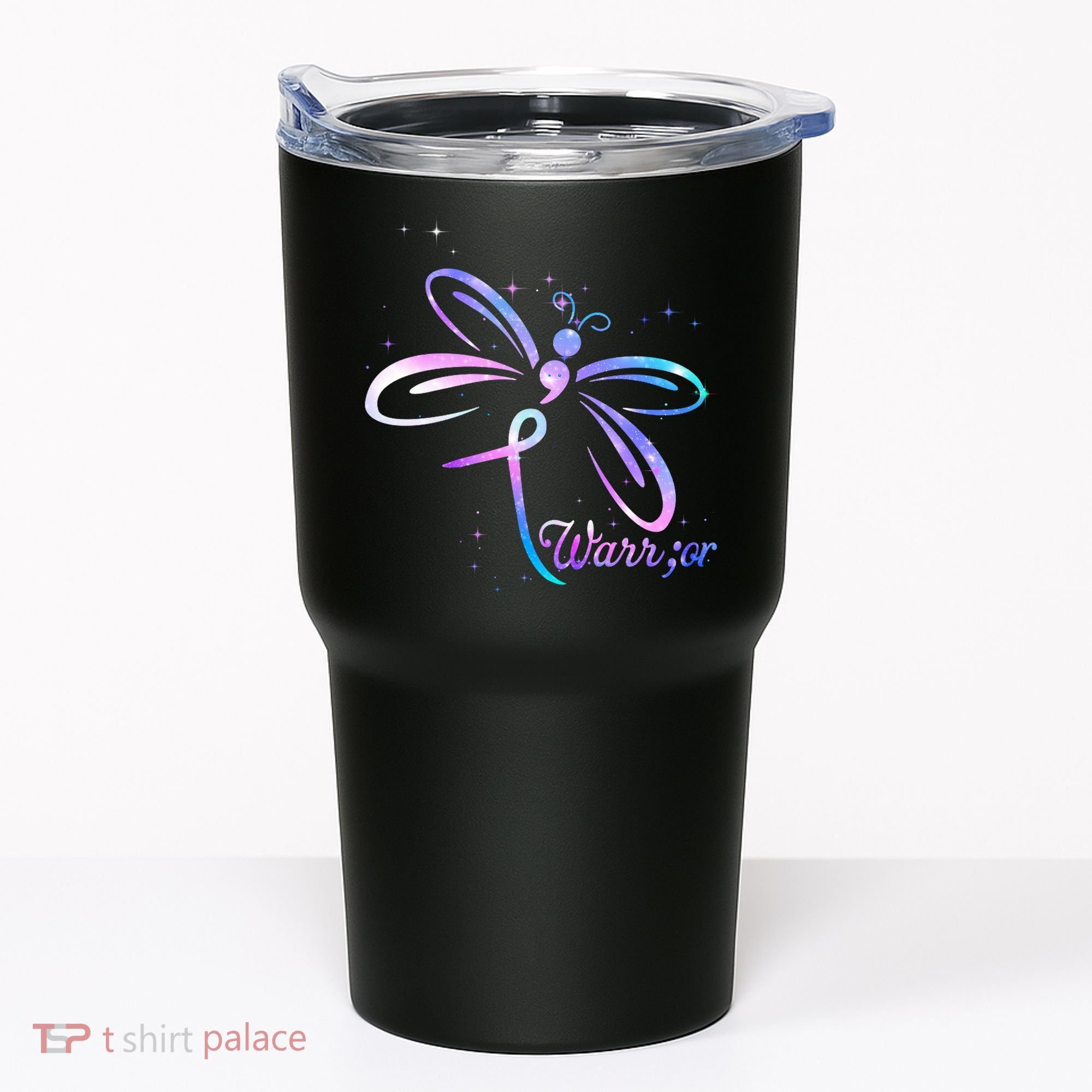 Dragonfly Warrior Suicide Prevention Awareness Tumbler