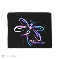 Dragonfly Warrior Suicide Prevention Awareness Mousepad thumb 0