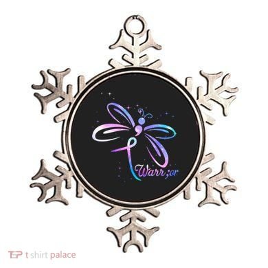Dragonfly Warrior Suicide Prevention Awareness Ornament