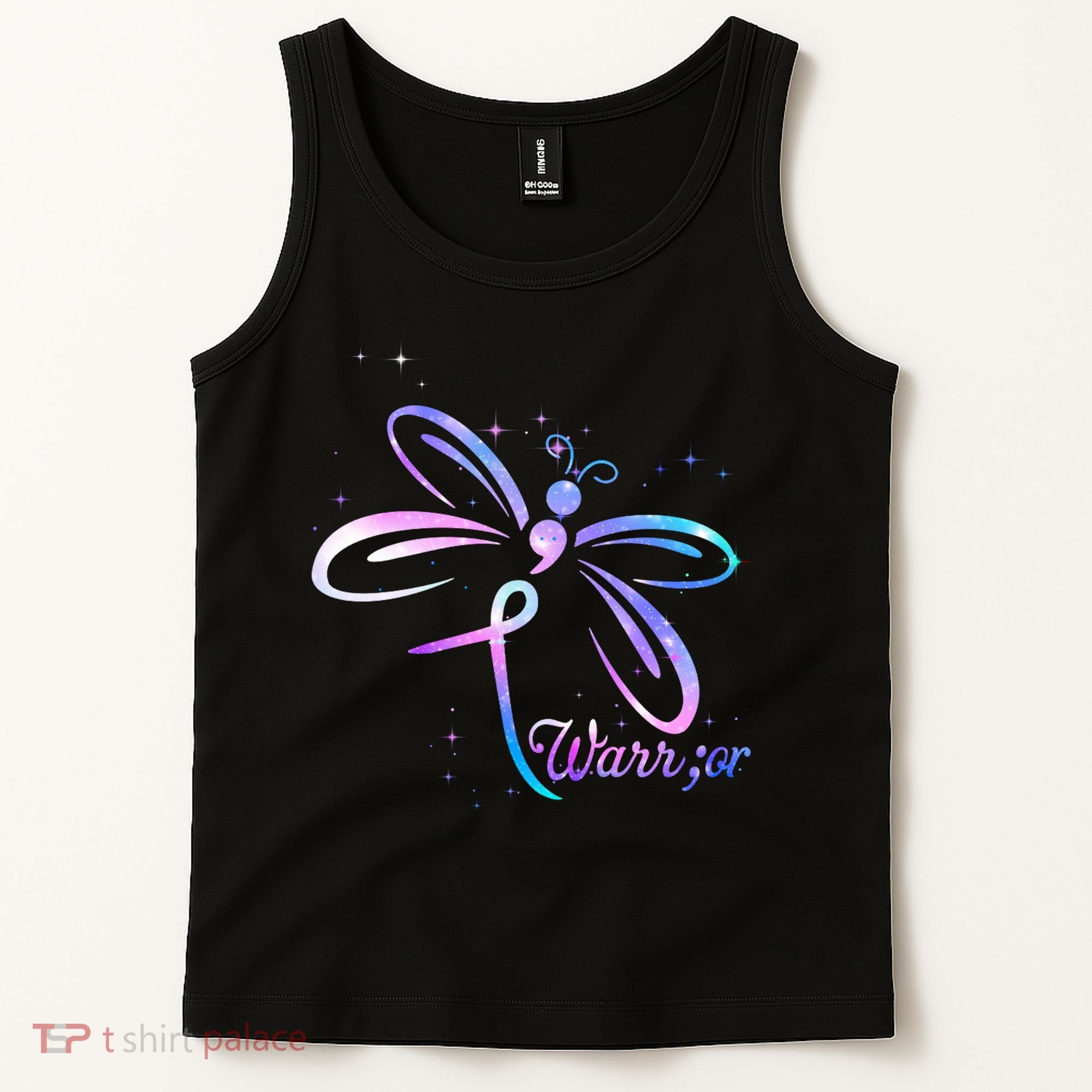 Dragonfly Warrior Suicide Prevention Awareness Tank Top