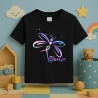 Dragonfly Warrior Suicide Prevention Awareness Toddler T-Shirt thumb 3