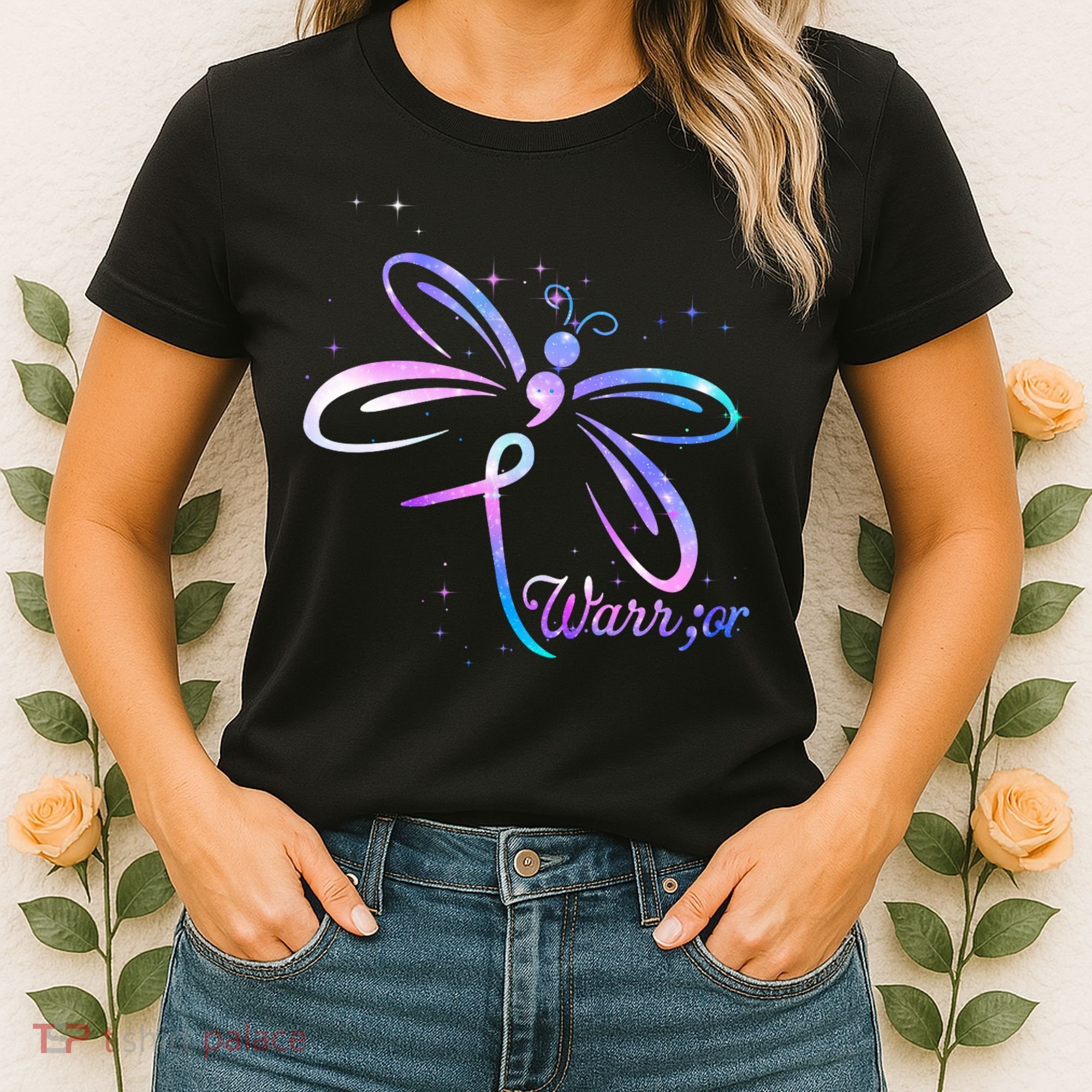 Dragonfly Warrior Suicide Prevention Awareness Women's T-Shirt