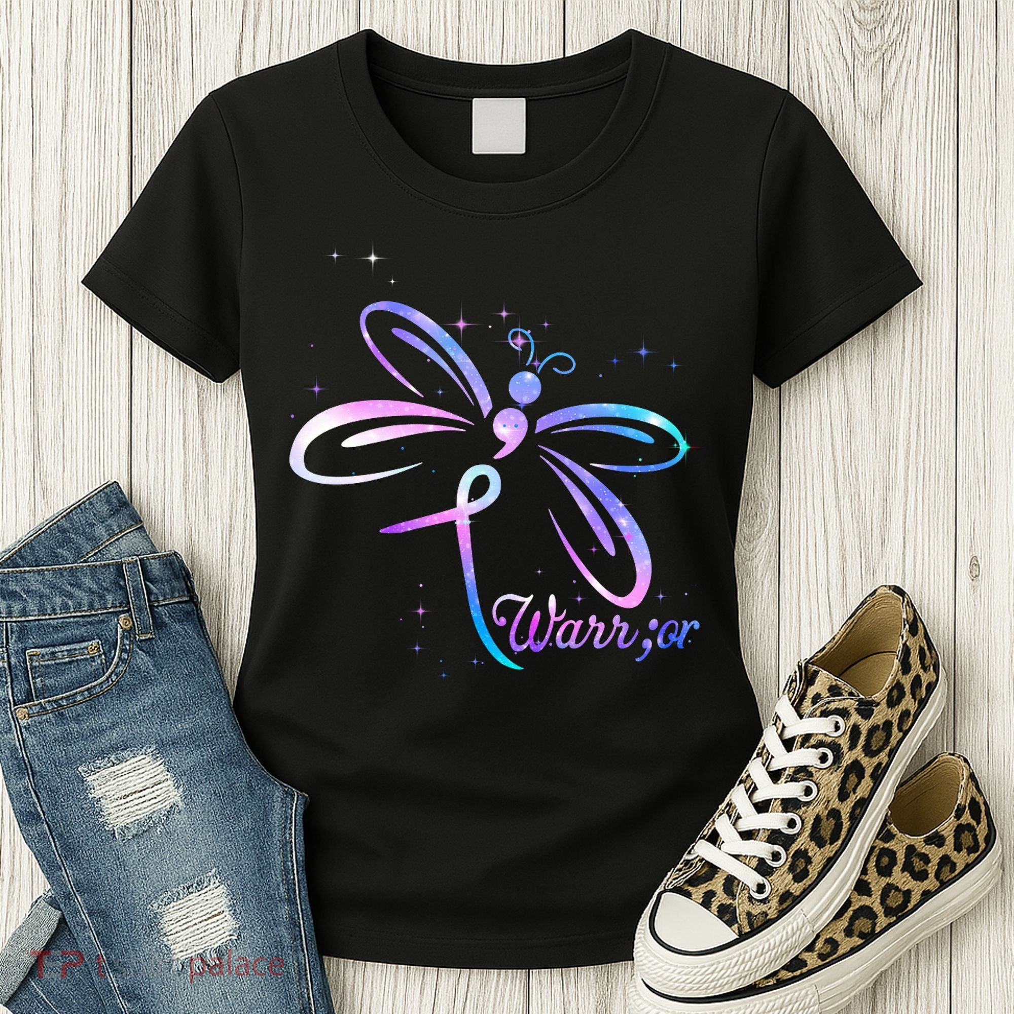 Dragonfly Warrior Suicide Prevention Awareness Women's T-Shirt