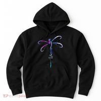 Dragonfly Warrior Semicolon Suicide Prevention Awareness Hoodie thumb 0