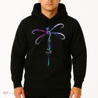 Dragonfly Warrior Semicolon Suicide Prevention Awareness Hoodie thumb 2