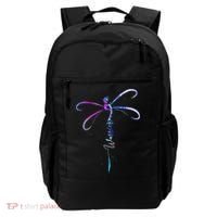 Dragonfly Warrior Semicolon Suicide Prevention Awareness Backpack thumb 0