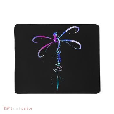 Dragonfly Warrior Semicolon Suicide Prevention Awareness Mousepad