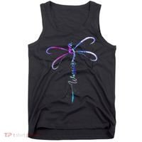 Dragonfly Warrior Semicolon Suicide Prevention Awareness Tank Top thumb 0
