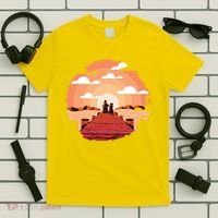 Dog Watching Sunset T-Shirt thumb 5