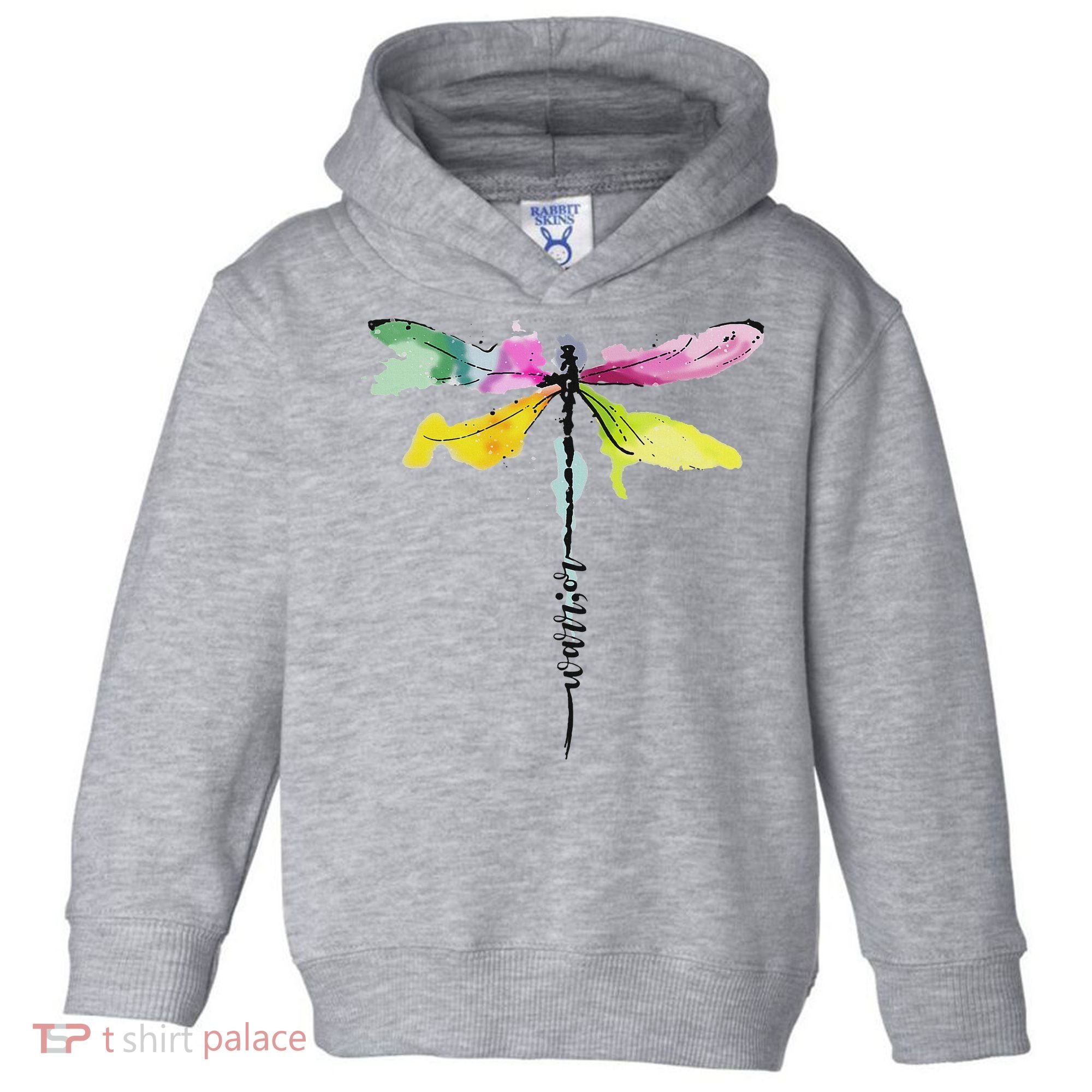 Dragonfly Warrior Semicolon Suicide Prevention Awareness Toddler Hoodie