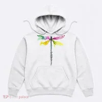 Dragonfly Warrior Semicolon Suicide Prevention Awareness Hoodie thumb 0