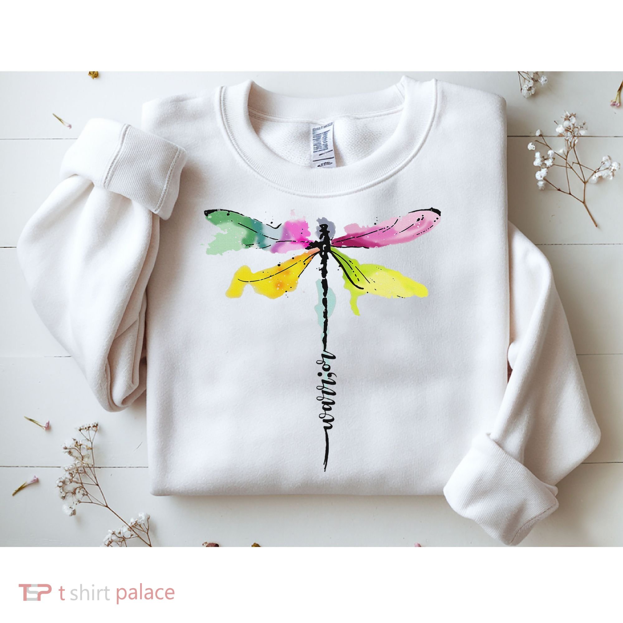 Dragonfly Warrior Semicolon Suicide Prevention Awareness Sweatshirt