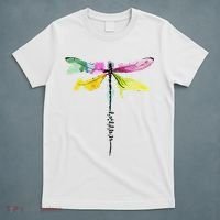 Dragonfly Warrior Semicolon Suicide Prevention Awareness T-Shirt thumb 5